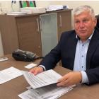  Karol Skrzypczak, burmistrz Miejskiej Górki opowiada o zaletach energii z wiatru 
