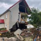 Woda porywała całe ściany
Fot. Małgorzata Suchecka