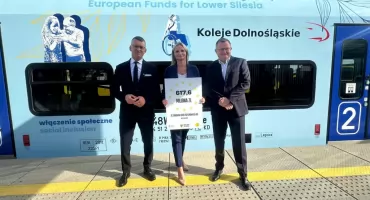 Niebieski pociąg Kolei Dolnośląskich? I grubo ponad pół miliarda w tle!