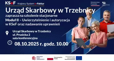 Kolejne szkolenie stacjonarne z KSeF w Trzebnicy