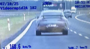 Pędził 168 km/h. Miał cofnięte prawo jazdy