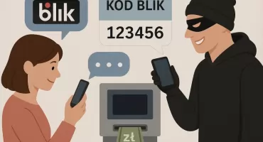 35 kodów BLIK i 20 tys. zł zniknęło