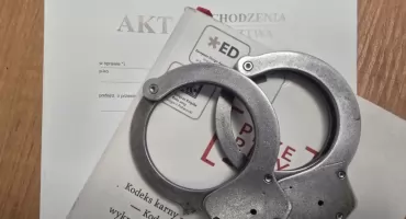 Została zatrzymana i doprowadzona do więzienia