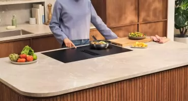 Trwała i stylowa płyta indukcyjna? SaphirMatt® pozwala gotować bez obaw o plamy i zarysowania