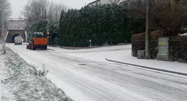 Trzebnica w zimowej szacie