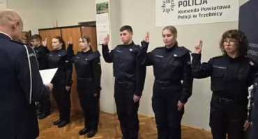 Nowi funkcjonariusze złożyli ślubowanie