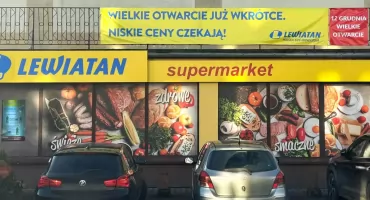 Nowy sklep LEWIATAN otwarty dla mieszkańców – zmiana właścicieli, odświeżone wnętrze i liczne promocje
