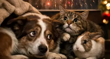  Jak pomóc zwierzętom w sylwestra - porady ekspertki UPWr