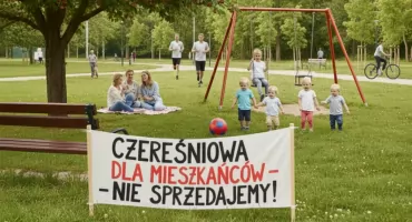 Nie chcą sprzedaży terenów na Czereśniowej. Zbierają podpisy pod petycją