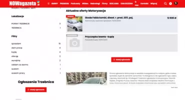 Nowość na nowagazeta.pl – dodawaj ogłoszenia ZA DARMO!