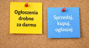 Nowość na Portalu. Ogłoszenia drobne za darmo