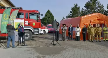 Magazyn gotowy w 20 dni. Na uroczystość przybyła wojewoda