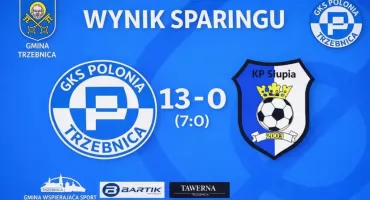 Polonia Trzebnica rozbiła rywala. 13:0 na zakończenie zimowych sparingów