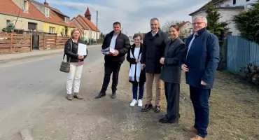 Będzie bezpieczniej dla pieszych. Nowa inwestycja przy drodze powiatowej