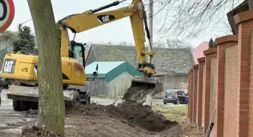 Trwa przebudowa drogi powiatowej. Powstaje szersza i bezpieczniejsza jezdnia