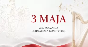 Uroczystości 3 Maja z orkiestrą, harfą i pieśniami