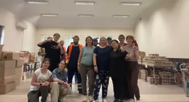 Przygotowano paczki żywnościowe dla potrzebujących mieszkańców gminy