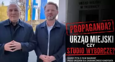 [FILM] Promowali niemieckiego kandydata wykorzystując zasoby urzędu. Radny zadaje trudne pytania o kontrowersyjny spot