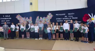 Jubileuszowa Gala Stypendialna Wójta Gminy Wisznia Mała
